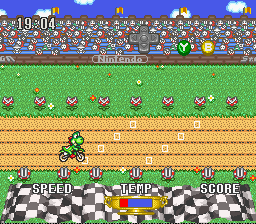 BS Excitebike - Bunbun Mario Battle Stadium 4 Screenshot 1